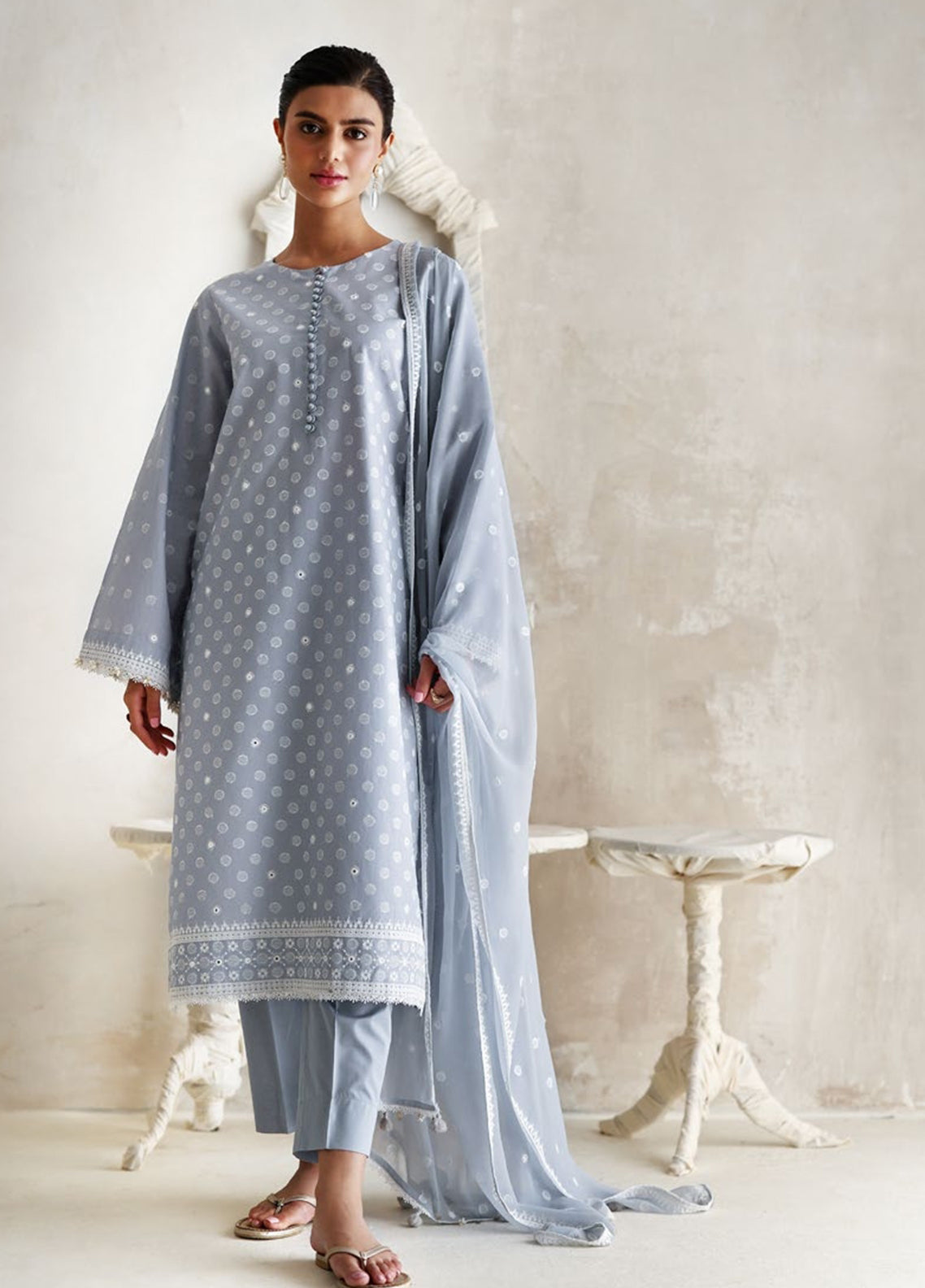 The Luxe Chapter By Gul Ahmed Embroidered Lawn 3 Piece Unstitched Suit GA26TLC D-PM-62083 The Luxe Chapter By Gul Ahmed Embroidered Lawn 3 Piece Unstitched Suit GA26TLC D-PM-62083