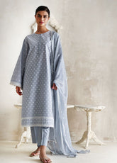 The Luxe Chapter By Gul Ahmed Embroidered Lawn 3 Piece Unstitched Suit GA26TLC D-PM-62083