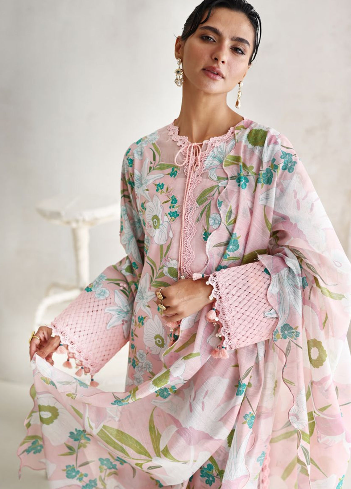 The Luxe Chapter By Gul Ahmed Embroidered Lawn 3 Piece Unstitched Suit GA26TLC D-SP-62015 The Luxe Chapter By Gul Ahmed Embroidered Lawn 3 Piece Unstitched Suit GA26TLC D-SP-62015
