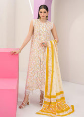 The Petal Diary By Gul Ahmed Printed Lawn 3 Piece Unstitched Suit GA26TPD D-CL-62291A