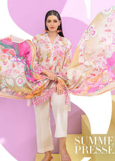 The Petal Diary By Gul Ahmed Printed Lawn 3 Piece Unstitched Suit GA26TPD D-CL-62293A