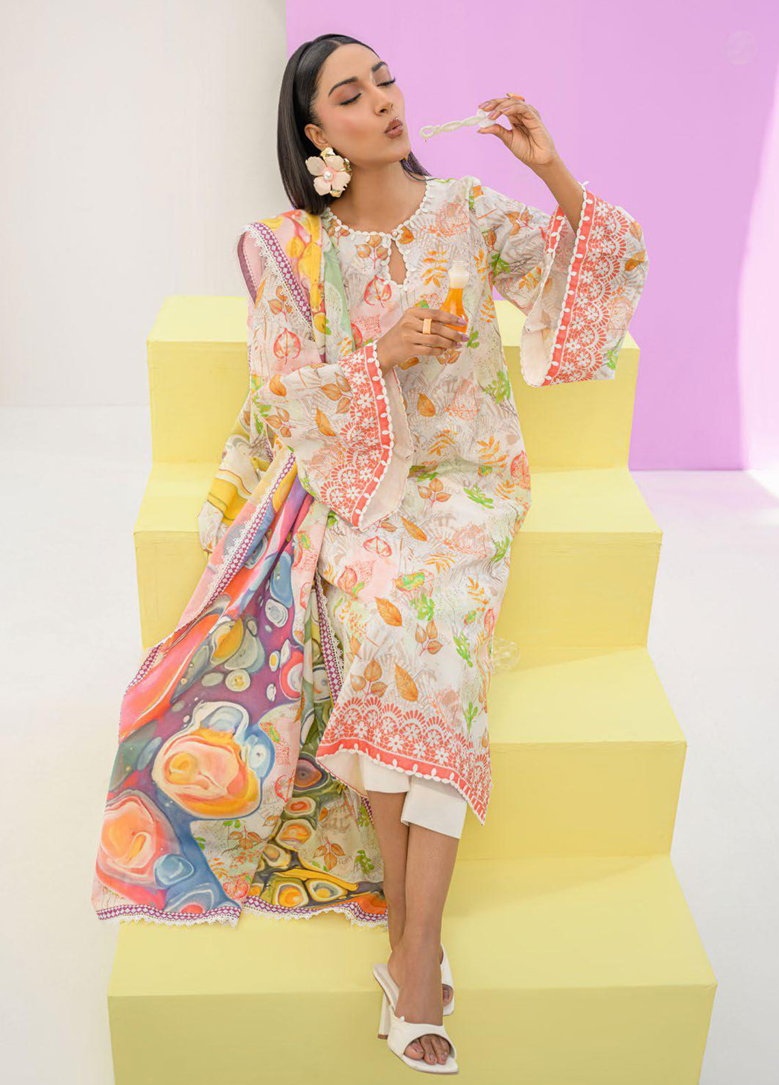 The Petal Diary By Gul Ahmed Printed Lawn 3 Piece Unstitched Suit GA26TPD D-CL-62293B The Petal Diary By Gul Ahmed Printed Lawn 3 Piece Unstitched Suit GA26TPD D-CL-62293B