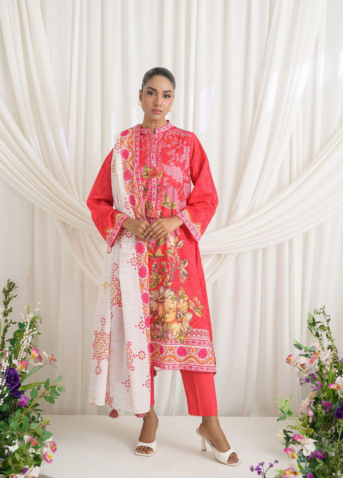 The Petal Diary By Gul Ahmed Printed Lawn 3 Piece Unstitched Suit GA26TPD D-GS-62002 The Petal Diary By Gul Ahmed Printed Lawn 3 Piece Unstitched Suit GA26TPD D-GS-62002