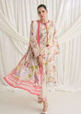 The Petal Diary By Gul Ahmed Printed Lawn 3 Piece Unstitched Suit GA26TPD D-GS-62004