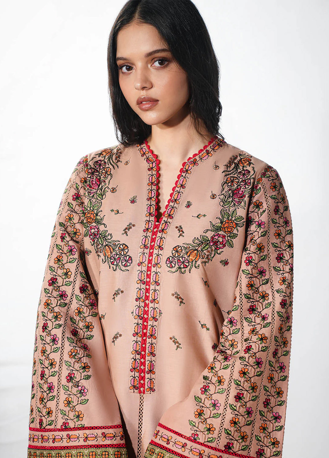 The Reserved View By Jugnu Embroidered Cotton 3 Piece Unstitched Suit JL26TRVE1 D-NAZEH The Reserved View By Jugnu Embroidered Cotton 3 Piece Unstitched Suit JL26TRVE1 D-NAZEH