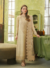 Tresor By Zarqash Embroidered Lawn Suits Unstitched 3 Piece - ZQ24TL ZQT-10 ALISA