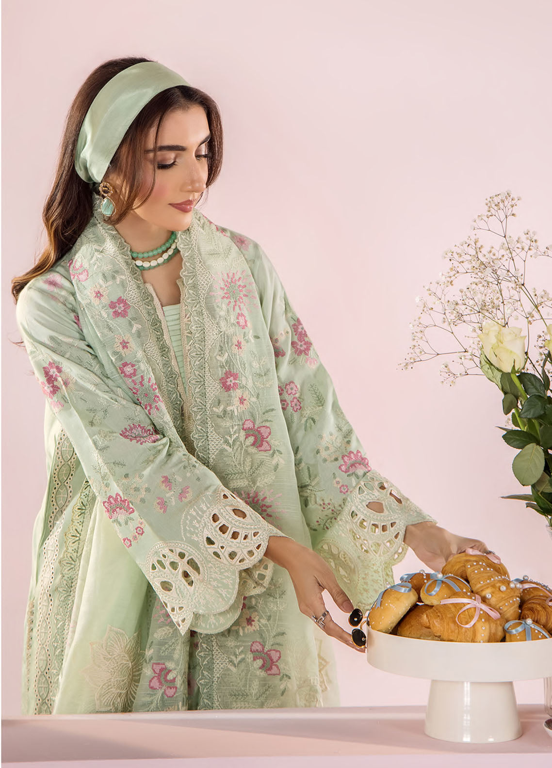 Tropical Silk By Saad Shaikh Embroidered Silk 3 Piece Unstitched Suit SSK26 D-NORA Tropical Silk By Saad Shaikh Embroidered Silk 3 Piece Unstitched Suit SSK26 D-NORA