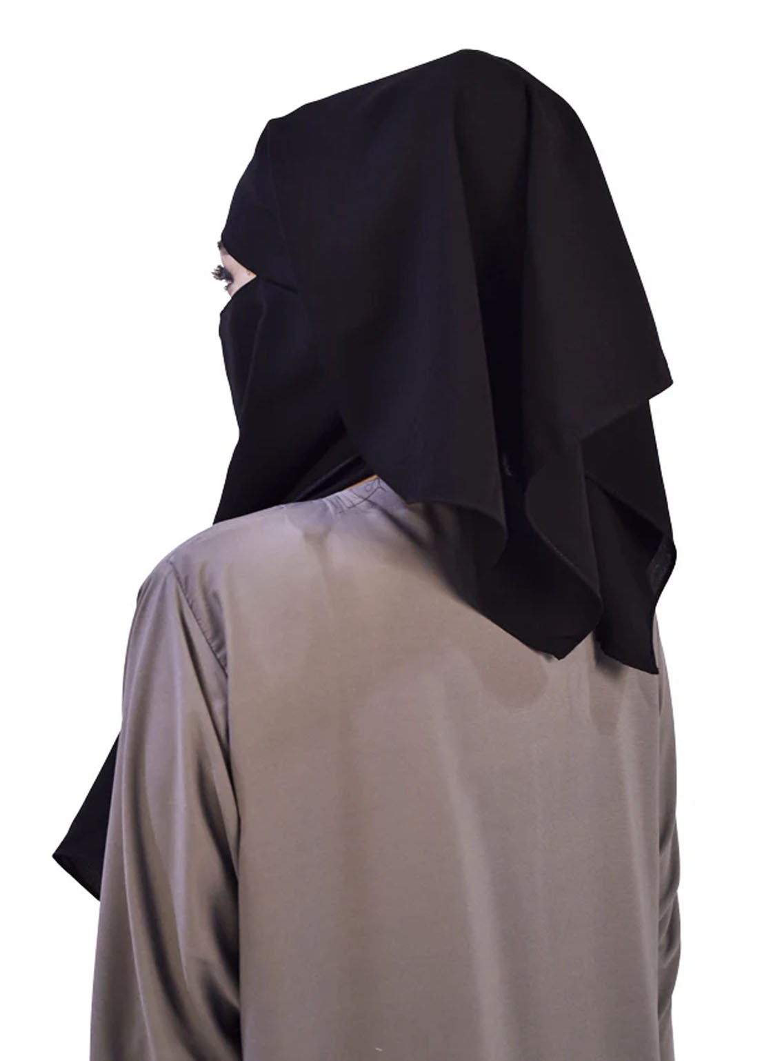 Two Layer Face Cover (Naqab) By Hijab ul Hareem - HH24FC 04 Two Layer Face Cover (Naqab) By Hijab ul Hareem - HH24FC 04