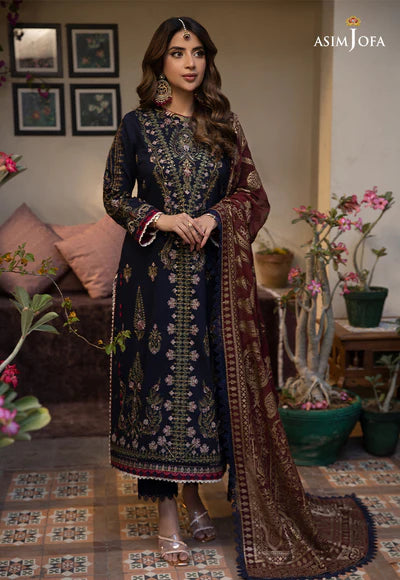 D#22 Asim Jofa Zarq Barq Luxury Emb Eid Edition 423 D#22 Asim Jofa Zarq Barq Luxury Emb Eid Edition 423