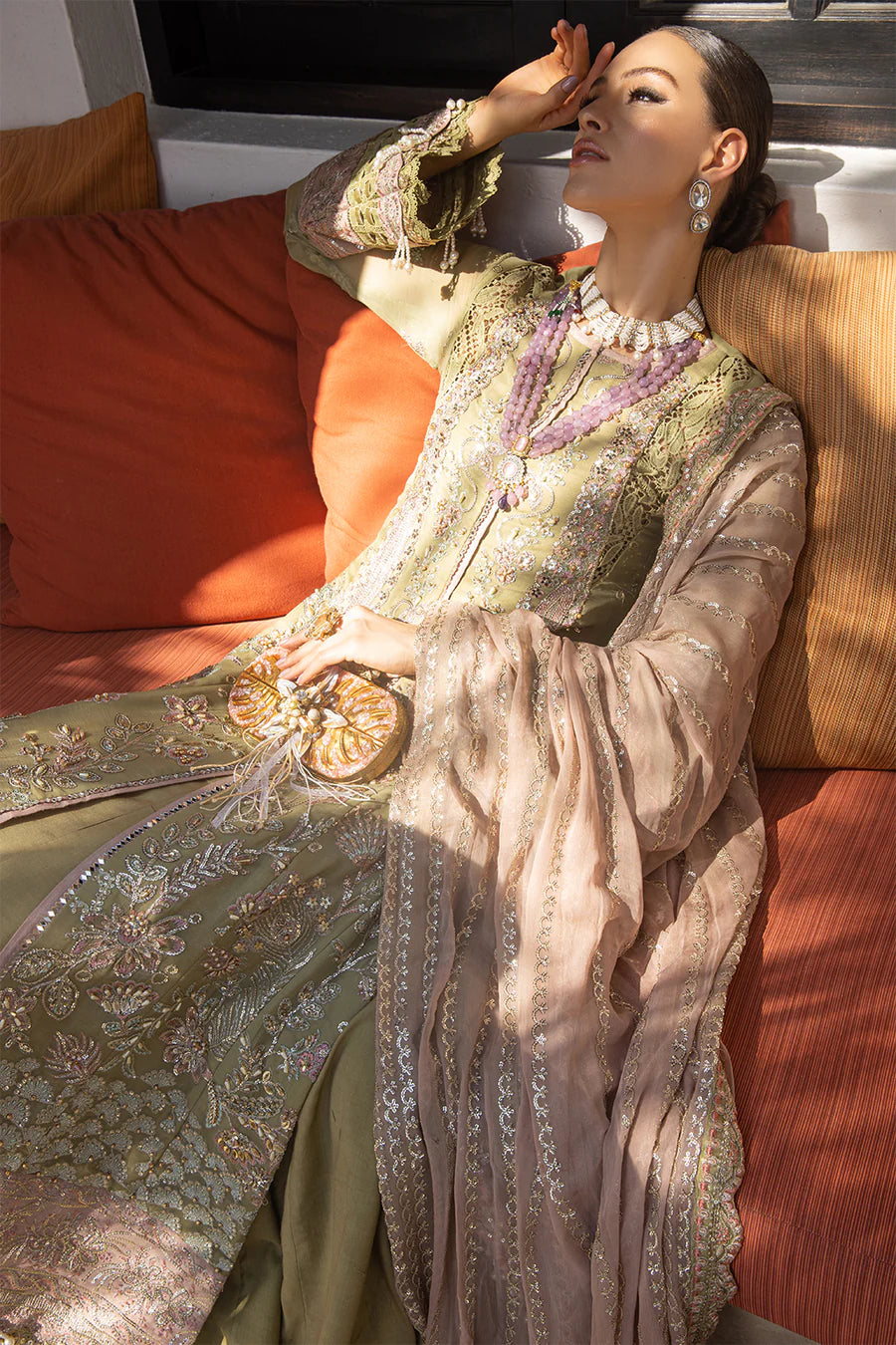 D#01 Alif Luxury Emb Chiffon Collection 823 D#01 Alif Luxury Emb Chiffon Collection 823