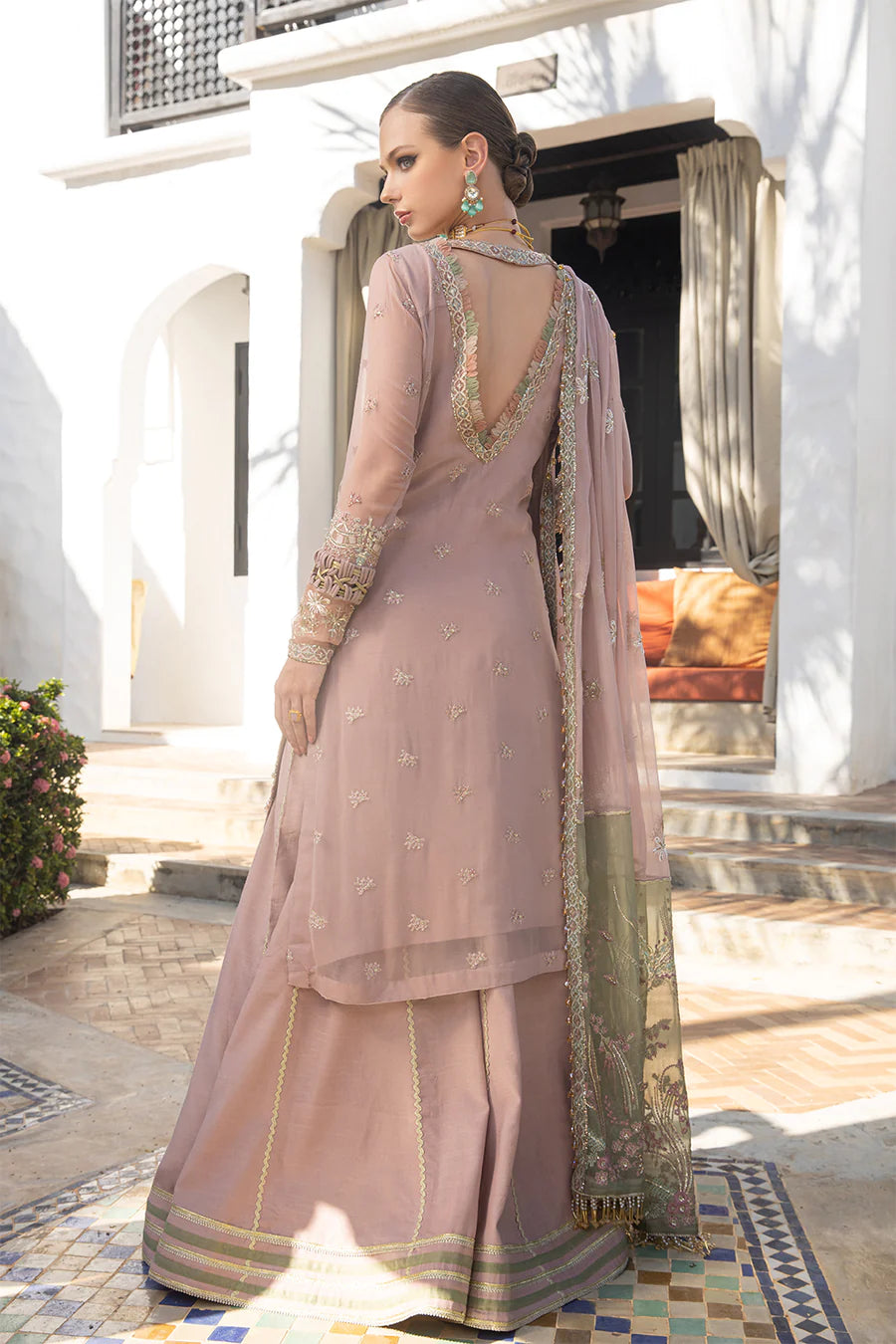 D#02 Alif Luxury Emb Chiffon Collection 823 D#02 Alif Luxury Emb Chiffon Collection 823