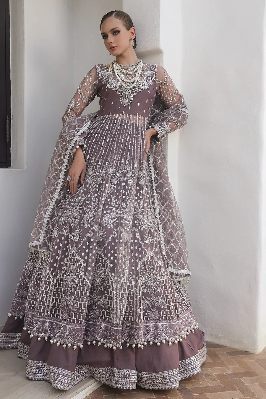 D#04 Alif Luxury Emb Chiffon Collection 823 D#04 Alif Luxury Emb Chiffon Collection 823