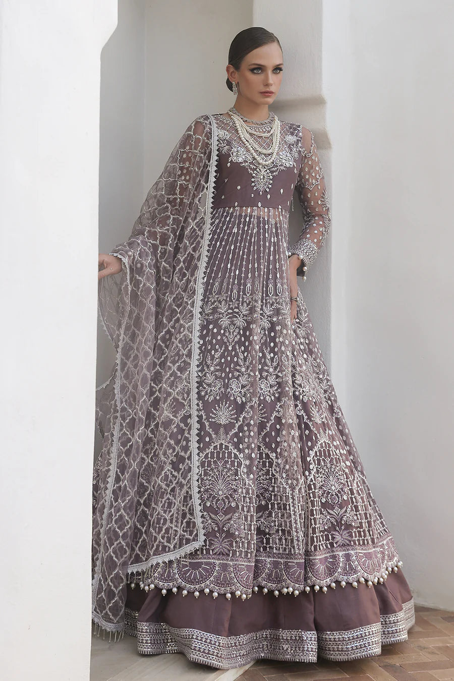 D#04 Alif Luxury Emb Chiffon Collection 823 D#04 Alif Luxury Emb Chiffon Collection 823