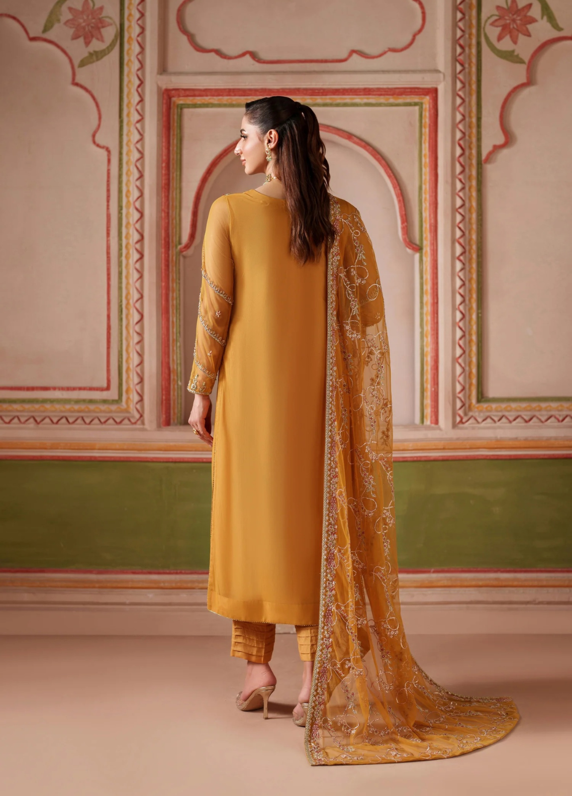 Falesia By Zarif Formals Embroidered Net 3 Piece Unstitched Suit ZF26FF D-HF-04 SOHA Falesia By Zarif Formals Embroidered Net 3 Piece Unstitched Suit ZF26FF D-HF-04 SOHA