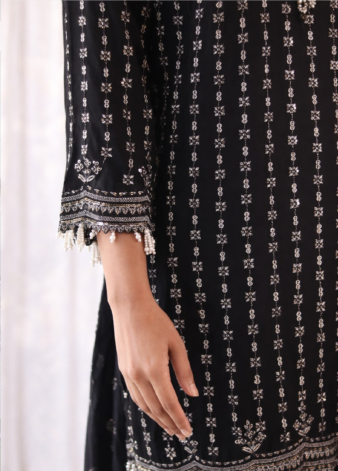 Raad Luxury Formal Embroidered Chiffon 3 Piece Stitched Suit RD26LF RA-VF-02 BK Raad Luxury Formal Embroidered Chiffon 3 Piece Stitched Suit RD26LF RA-VF-02 BK