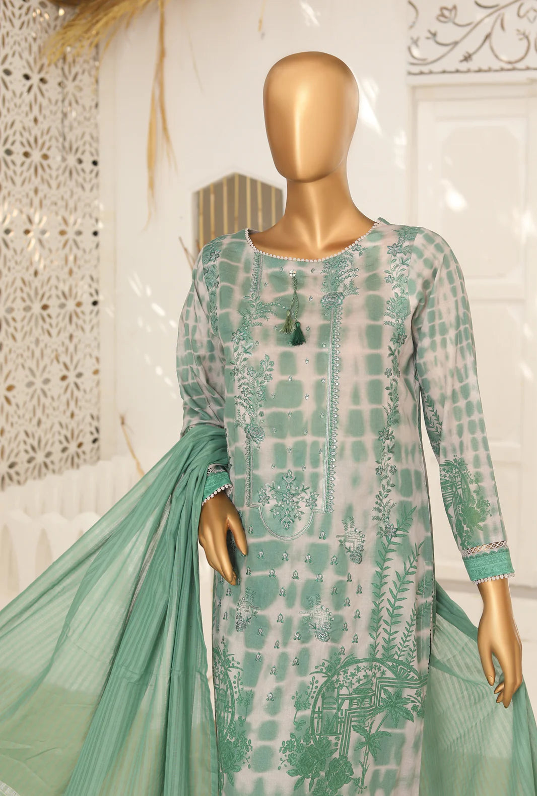 D#45 HZ Vital Glam Emb Lawn Collection 723 D#45 HZ Vital Glam Emb Lawn Collection 723