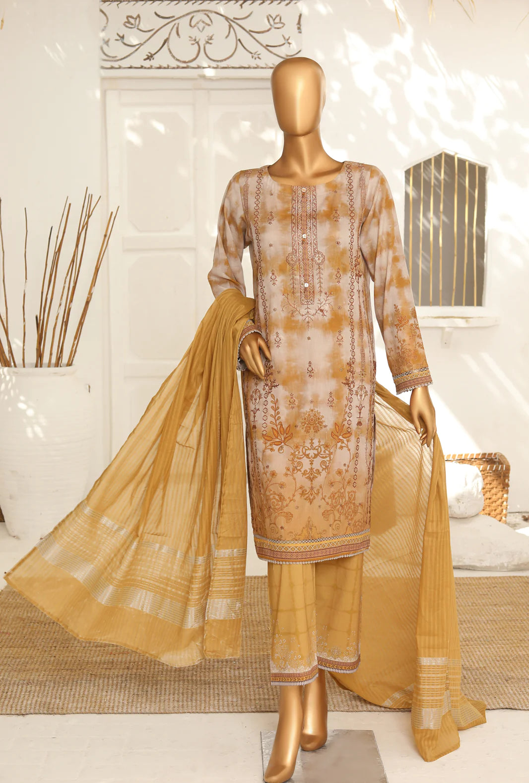 D#46 HZ Vital Glam Emb Lawn Collection 723 D#46 HZ Vital Glam Emb Lawn Collection 723