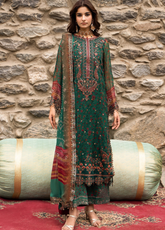 Vasal By Charizma Luxury Embroidered Chiffon 3 Piece Unstitched Suit CH26VLCV4 D-VSLW6-14