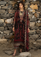 Vasal By Charizma Luxury Embroidered Chiffon 3 Piece Unstitched Suit CH26VLCV4 D-VSLW6-16
