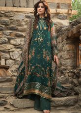 Vasal By Charizma Luxury Embroidered Chiffon 3 Piece Unstitched Suit CH26VLCV4 D-VSLW6-18