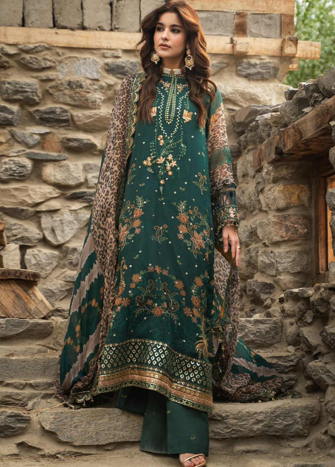 Vasal By Charizma Luxury Embroidered Chiffon 3 Piece Unstitched Suit CH26VLCV4 D-VSLW6-18 Vasal By Charizma Luxury Embroidered Chiffon 3 Piece Unstitched Suit CH26VLCV4 D-VSLW6-18