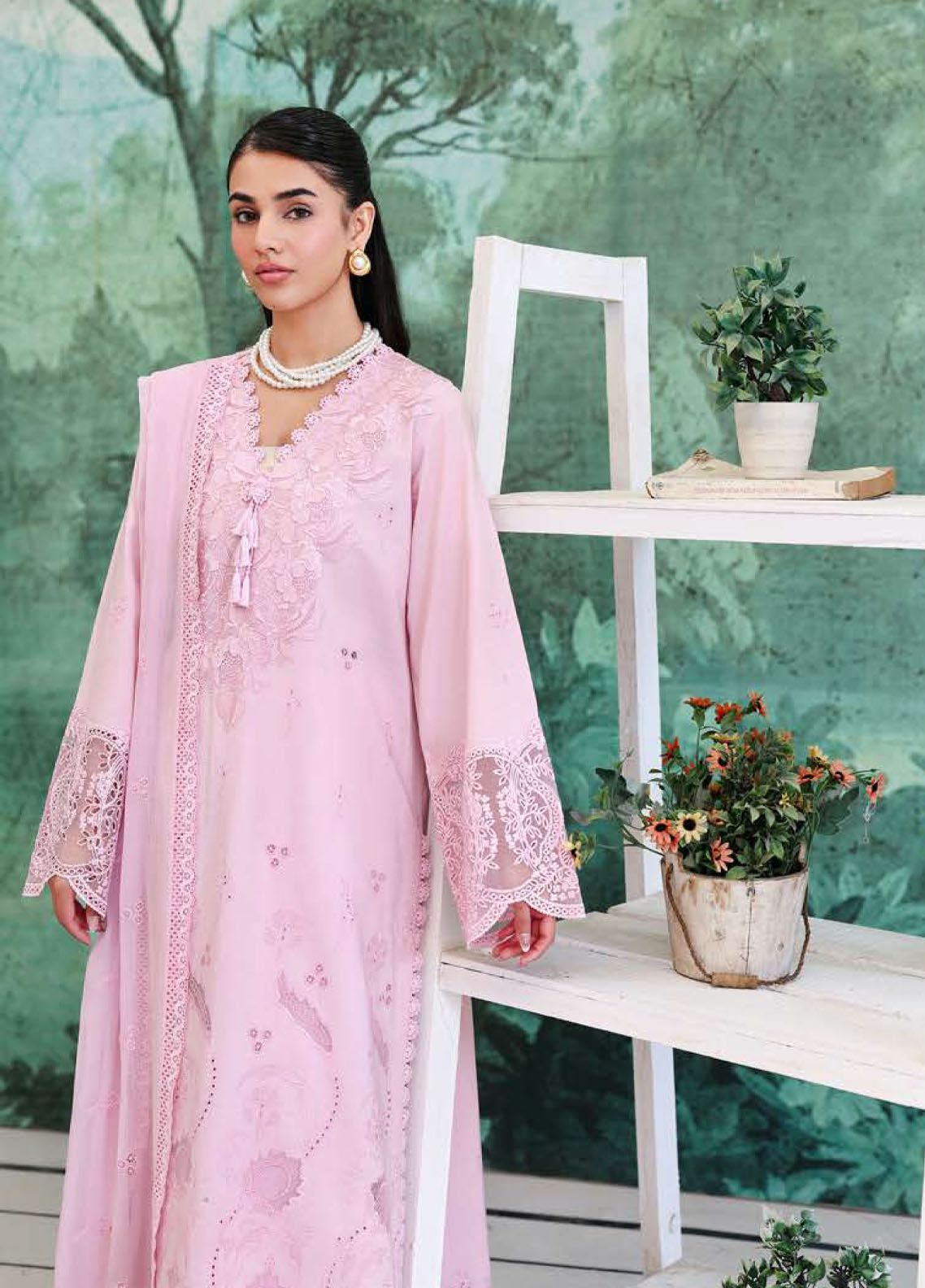 Veil Of Summer By Roheenaz Chikankari Lawn 3 Piece Unstitched Suit RNZ26VOS D-06 AURORA LIGHT Veil Of Summer By Roheenaz Chikankari Lawn 3 Piece Unstitched Suit RNZ26VOS D-06 AURORA LIGHT
