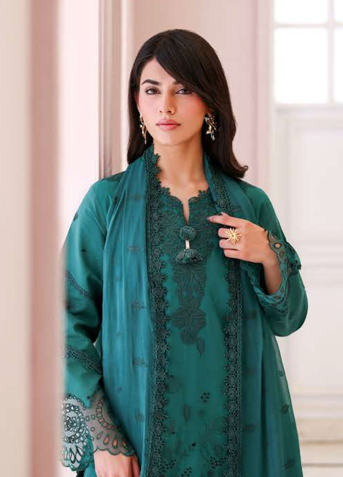 Veil Of Summer By Roheenaz Chikankari Lawn 3 Piece Unstitched Suit RNZ26VOS D-09 WHISPERED VEIL Veil Of Summer By Roheenaz Chikankari Lawn 3 Piece Unstitched Suit RNZ26VOS D-09 WHISPERED VEIL
