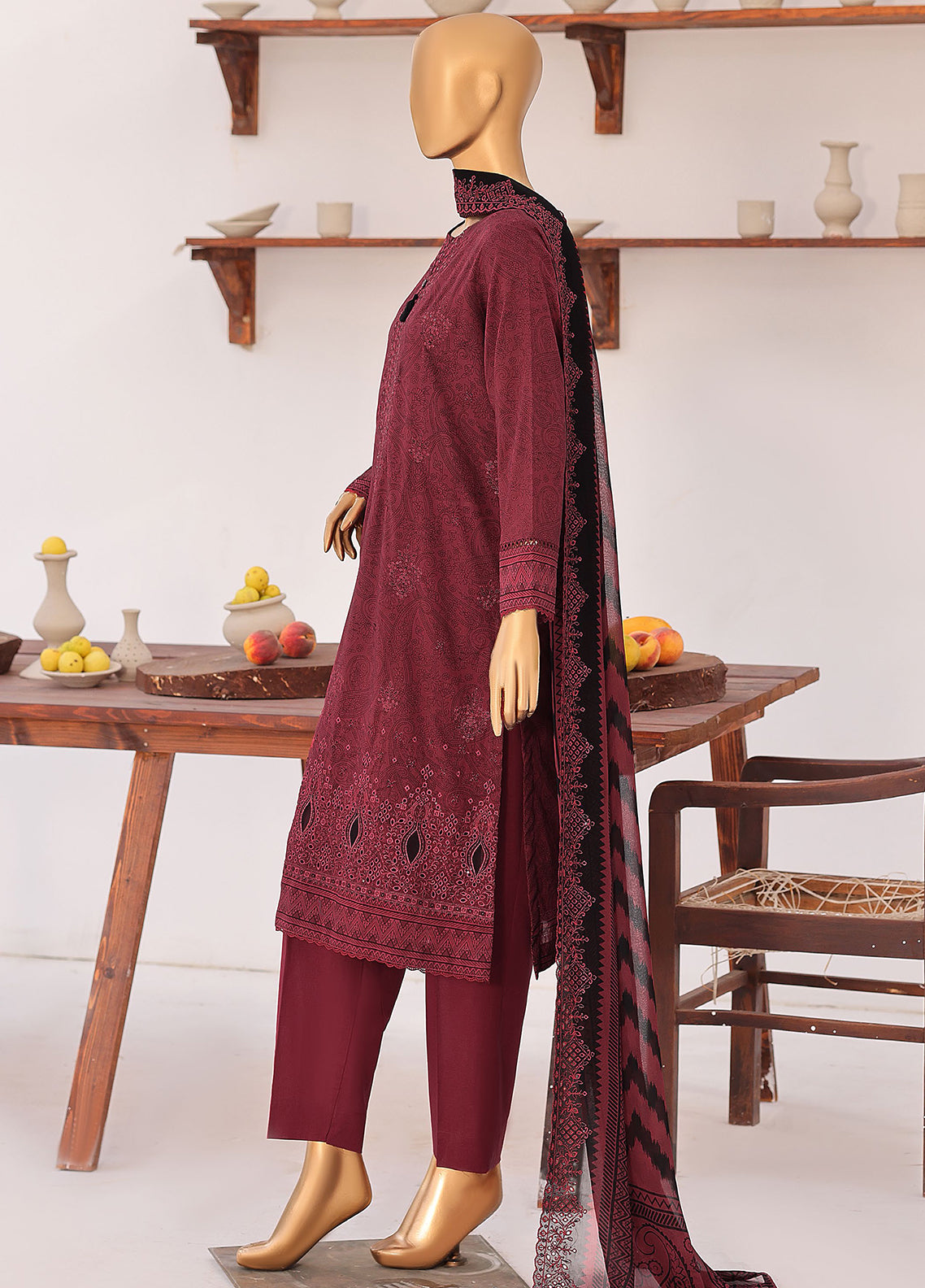 Venice By HZ Textile Premium Embroidered Lawn 3 Piece Unstitched Suit HZ26PE D-PVE-3114 Venice By HZ Textile Premium Embroidered Lawn 3 Piece Unstitched Suit HZ26PE D-PVE-3114