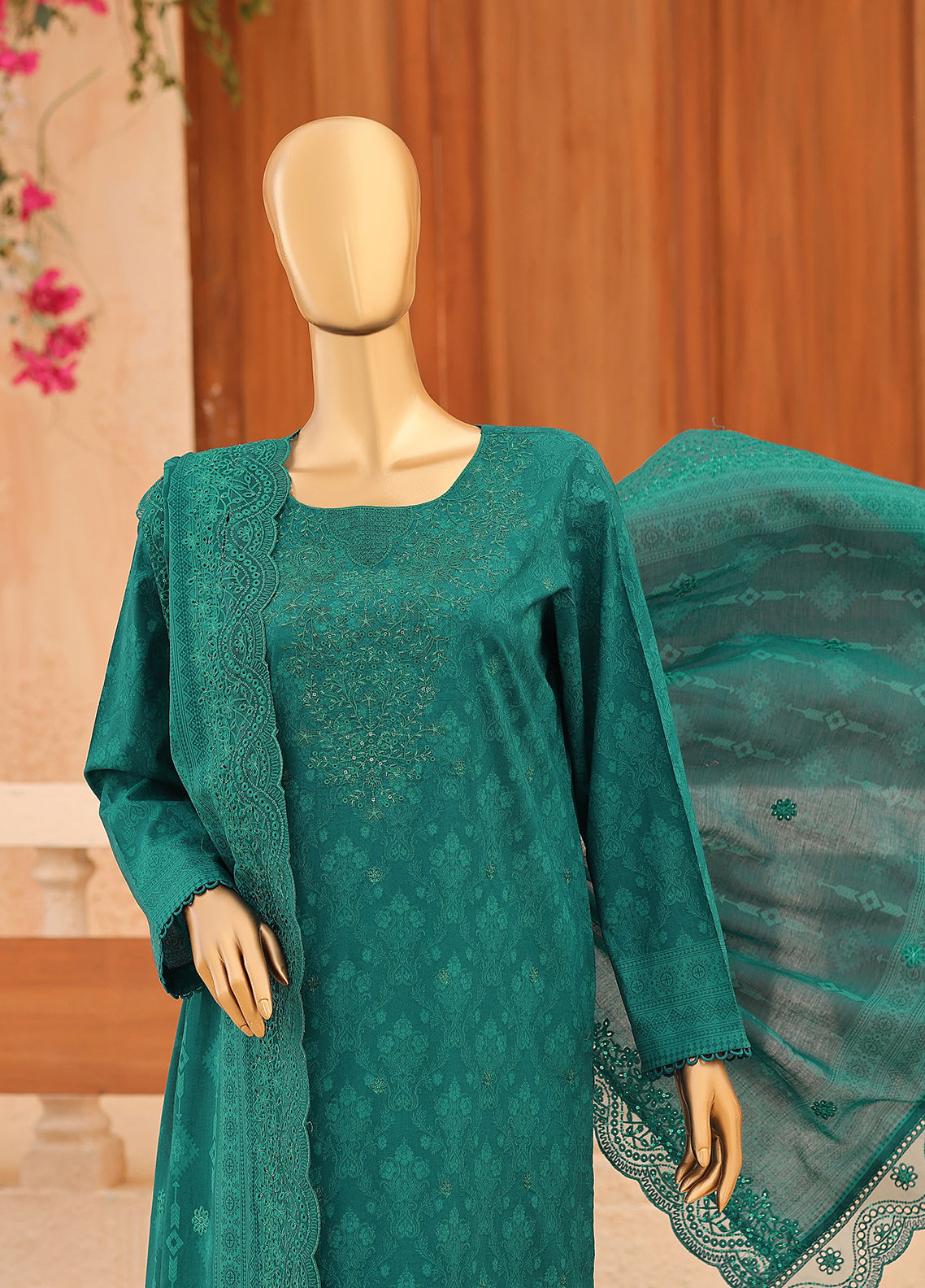 Venice By HZ Textile Premium Festive Embroidered Lawn 3 Piece Unstitched Suit HZ26VFPE D-PEC-3108 Venice By HZ Textile Premium Festive Embroidered Lawn 3 Piece Unstitched Suit HZ26VFPE D-PEC-3108