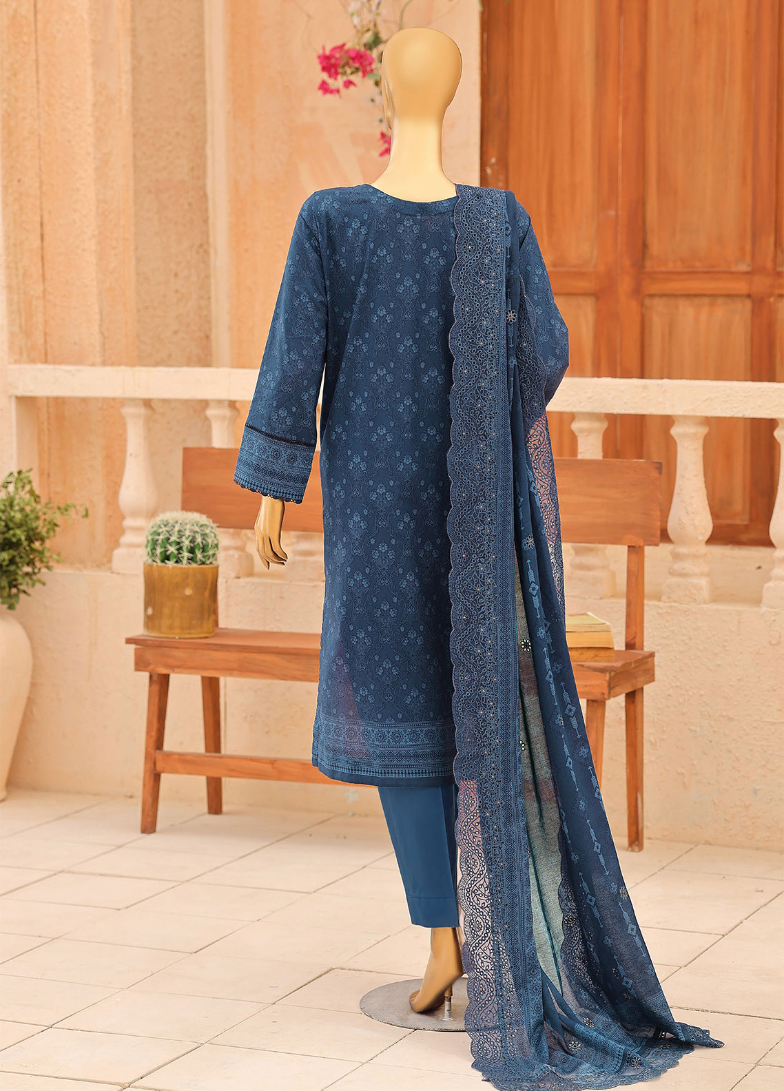 Venice By HZ Textile Premium Festive Embroidered Lawn 3 Piece Unstitched Suit HZ26VFPE D-PEC-3109 Venice By HZ Textile Premium Festive Embroidered Lawn 3 Piece Unstitched Suit HZ26VFPE D-PEC-3109