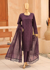 Venice By HZ Textile Premium Festive Embroidered Lawn 3 Piece Unstitched Suit HZ26VFPE D-PEC-3111