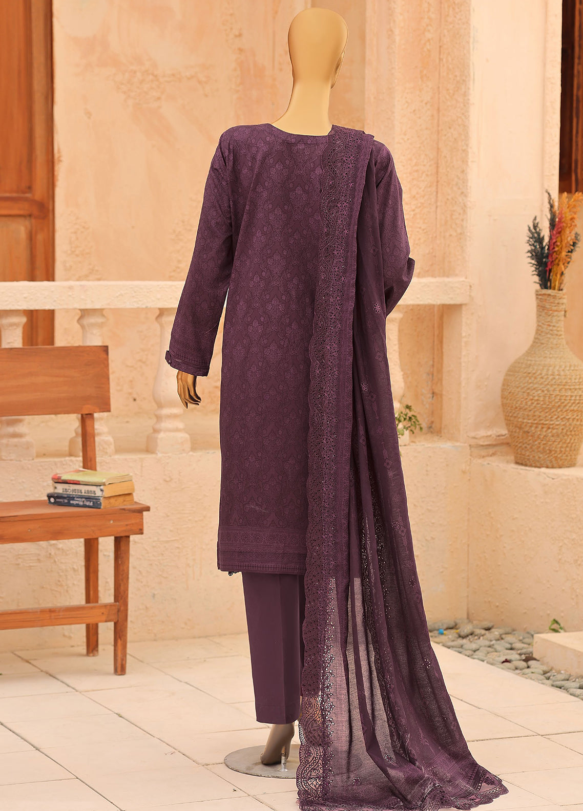 Venice By HZ Textile Premium Festive Embroidered Lawn 3 Piece Unstitched Suit HZ26VFPE D-PEC-3111 Venice By HZ Textile Premium Festive Embroidered Lawn 3 Piece Unstitched Suit HZ26VFPE D-PEC-3111