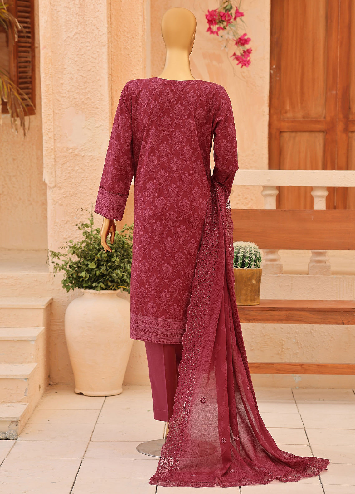 Venice By HZ Textile Premium Festive Embroidered Lawn 3 Piece Unstitched Suit HZ26VFPE D-PEC-3113 Venice By HZ Textile Premium Festive Embroidered Lawn 3 Piece Unstitched Suit HZ26VFPE D-PEC-3113