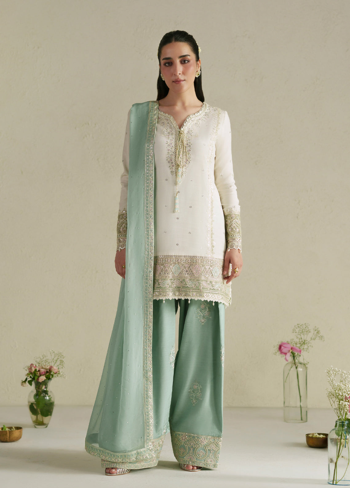 Vera Embroidered Raw Silk 3 Piece Unstitched Suit VR26RSE D-02 AAB Vera Embroidered Raw Silk 3 Piece Unstitched Suit VR26RSE D-02 AAB