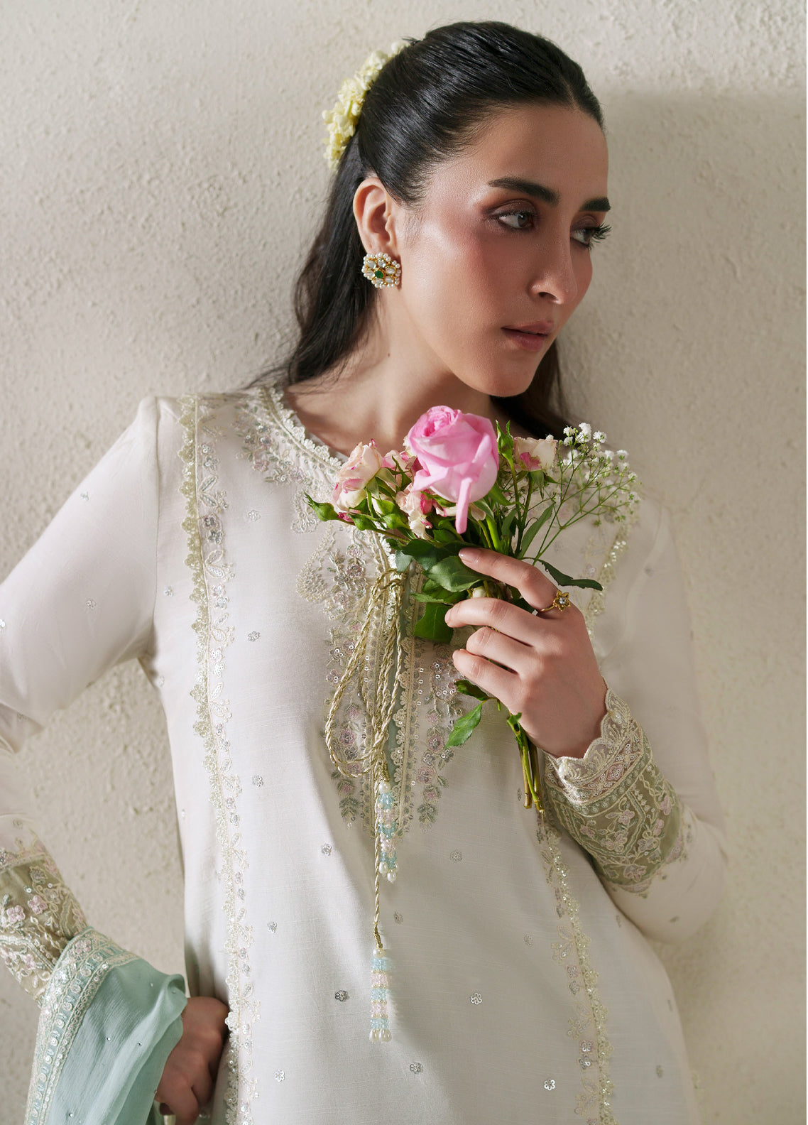 Vera Embroidered Raw Silk 3 Piece Unstitched Suit VR26RSE D-02 AAB Vera Embroidered Raw Silk 3 Piece Unstitched Suit VR26RSE D-02 AAB