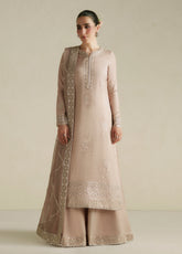 Vera Embroidered Raw Silk 3 Piece Unstitched Suit VR26RSE D-04 NAQSH