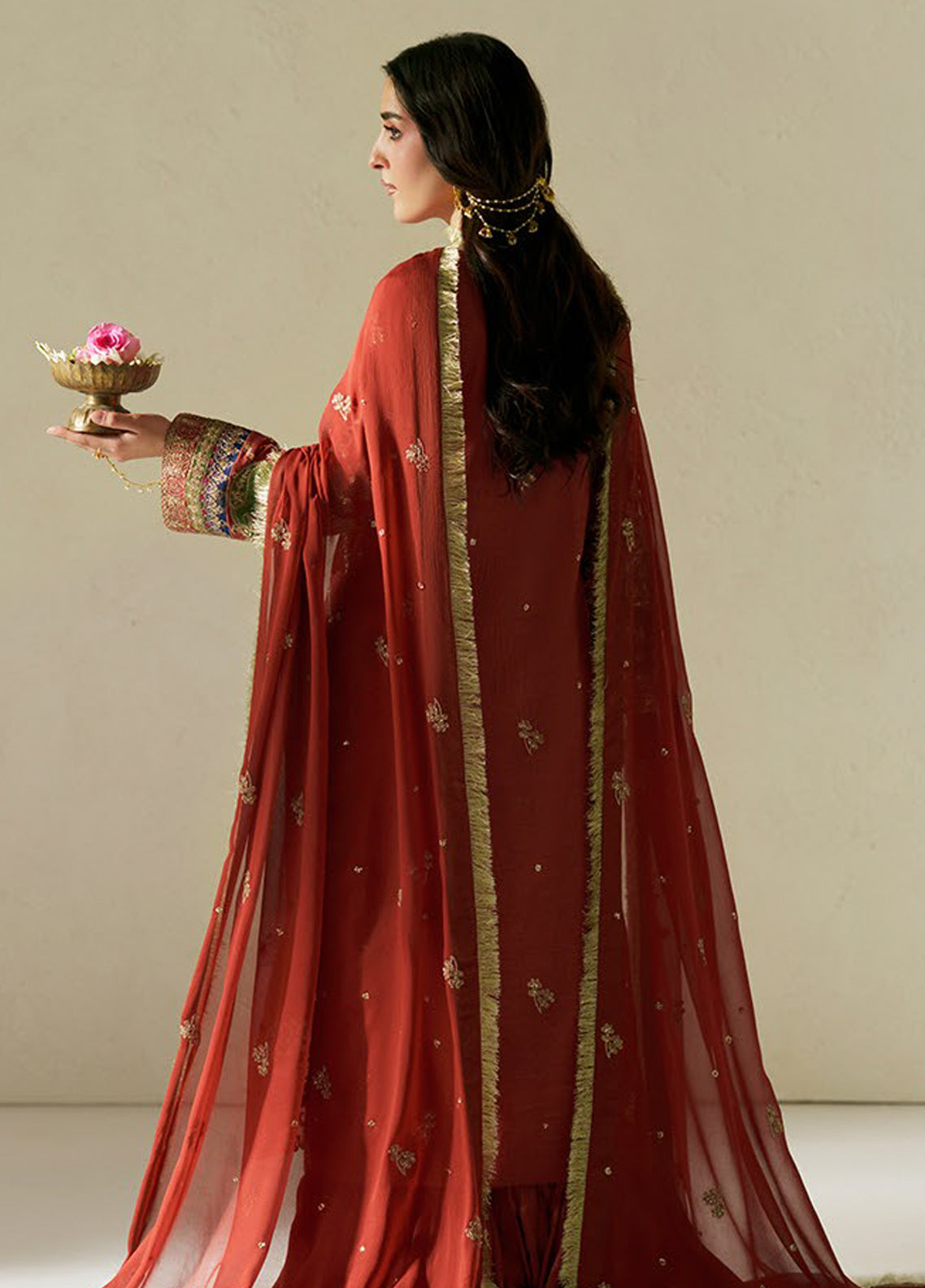 Vera Embroidered Raw Silk 3 Piece Unstitched Suit VR26RSE D-07 ZAR Vera Embroidered Raw Silk 3 Piece Unstitched Suit VR26RSE D-07 ZAR