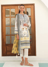 Verao By Gul Ahmed Embroidered Lawn 3 Piece Unstitched Suit GA26VTSOS D-SD-62078