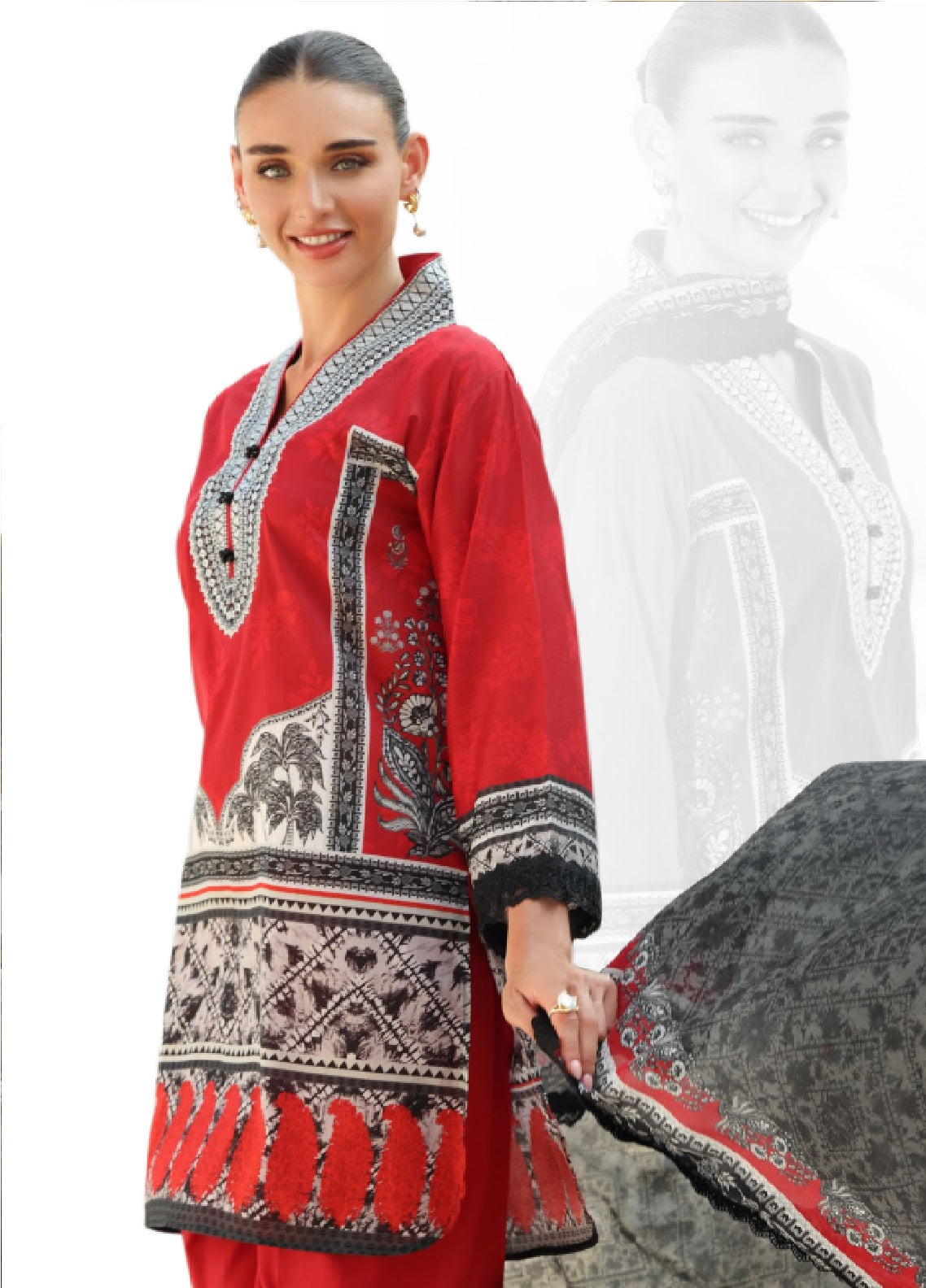 Verao By Gul Ahmed Embroidered Lawn 3 Piece Unstitched Suit GA26VTSOS D-SD-62079 Verao By Gul Ahmed Embroidered Lawn 3 Piece Unstitched Suit GA26VTSOS D-SD-62079