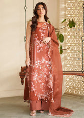Versa By Asifa & Nabeel Luxury Embroidered Lawn 3 Piece Unstitched Suit AN26VLL D-04 LEGACY BLOOM