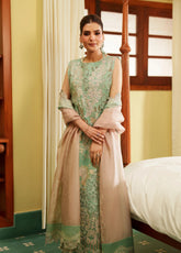 Versa By Asifa & Nabeel Luxury Embroidered Lawn 3 Piece Unstitched Suit AN26VLL D-06 THE VISIONARY