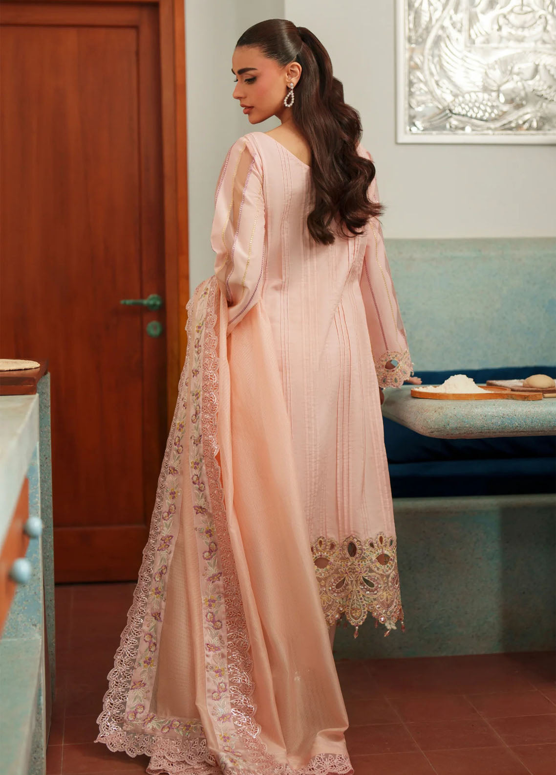 Versa By Asifa & Nabeel Luxury Embroidered Lawn 3 Piece Unstitched Suit AN26VLL D-08 CRIMSON COURAGE Versa By Asifa & Nabeel Luxury Embroidered Lawn 3 Piece Unstitched Suit AN26VLL D-08 CRIMSON COURAGE
