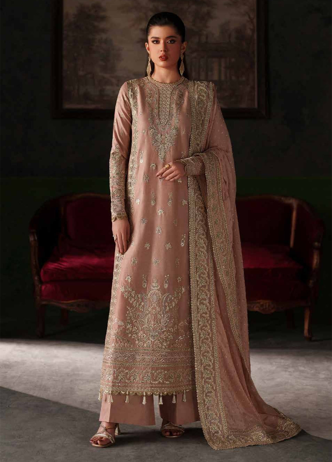Verve By Emaan Adeel Luxury Raw Silk 3 Piece Unstitched Suit EA26VSE D-05 POISE Verve By Emaan Adeel Luxury Raw Silk 3 Piece Unstitched Suit EA26VSE D-05 POISE