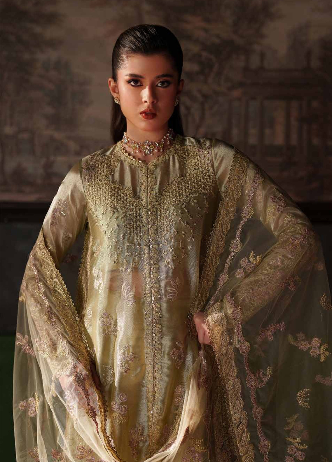 Verve By Emaan Adeel Luxury Raw Silk 3 Piece Unstitched Suit EA26VSE D-07 NOEMIE Verve By Emaan Adeel Luxury Raw Silk 3 Piece Unstitched Suit EA26VSE D-07 NOEMIE
