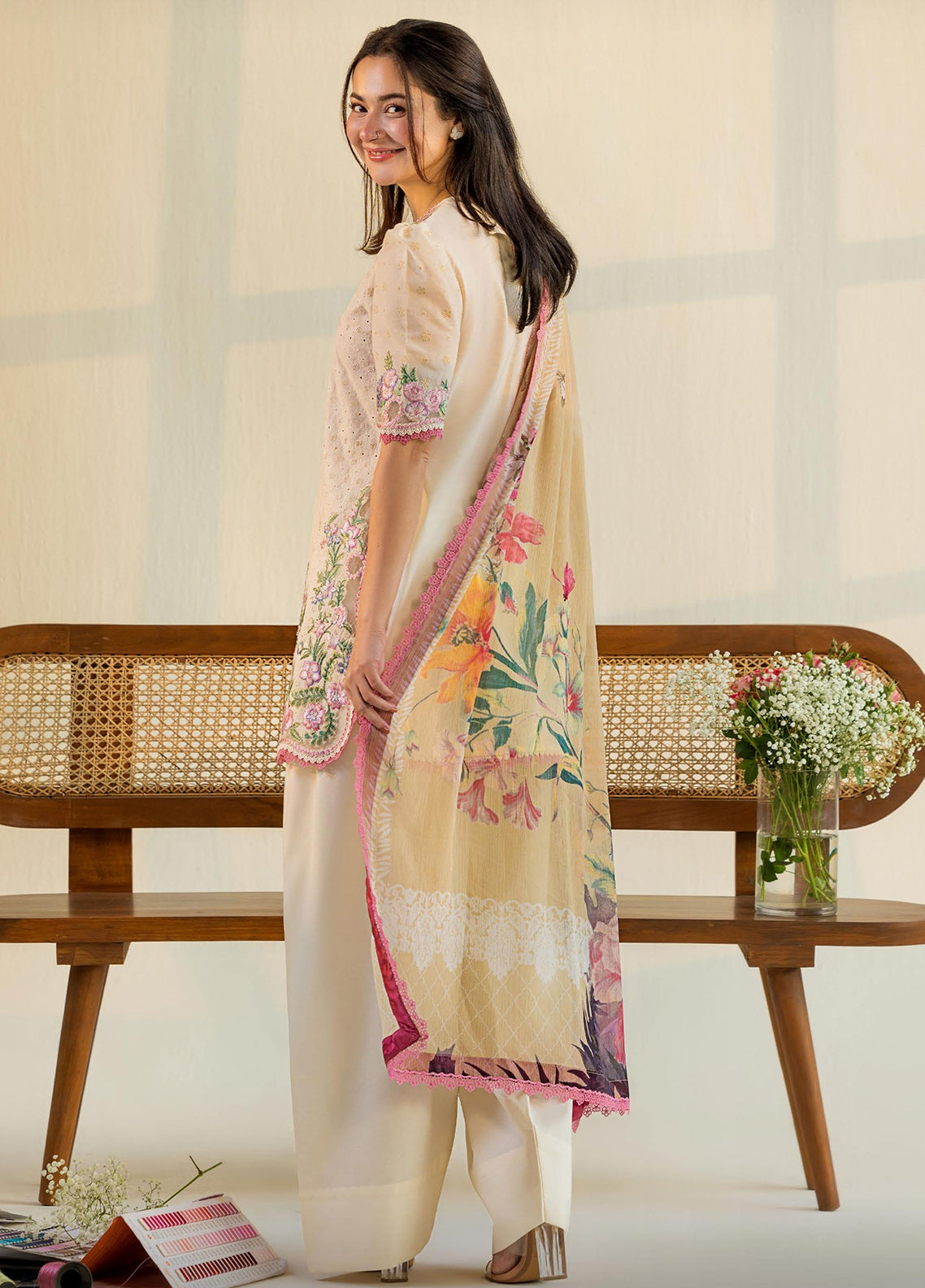 Vital By Sobia Nazir Embroidered Lawn 3 Piece Unstitched Suit SN26VEL D-11B Vital By Sobia Nazir Embroidered Lawn 3 Piece Unstitched Suit SN26VEL D-11B