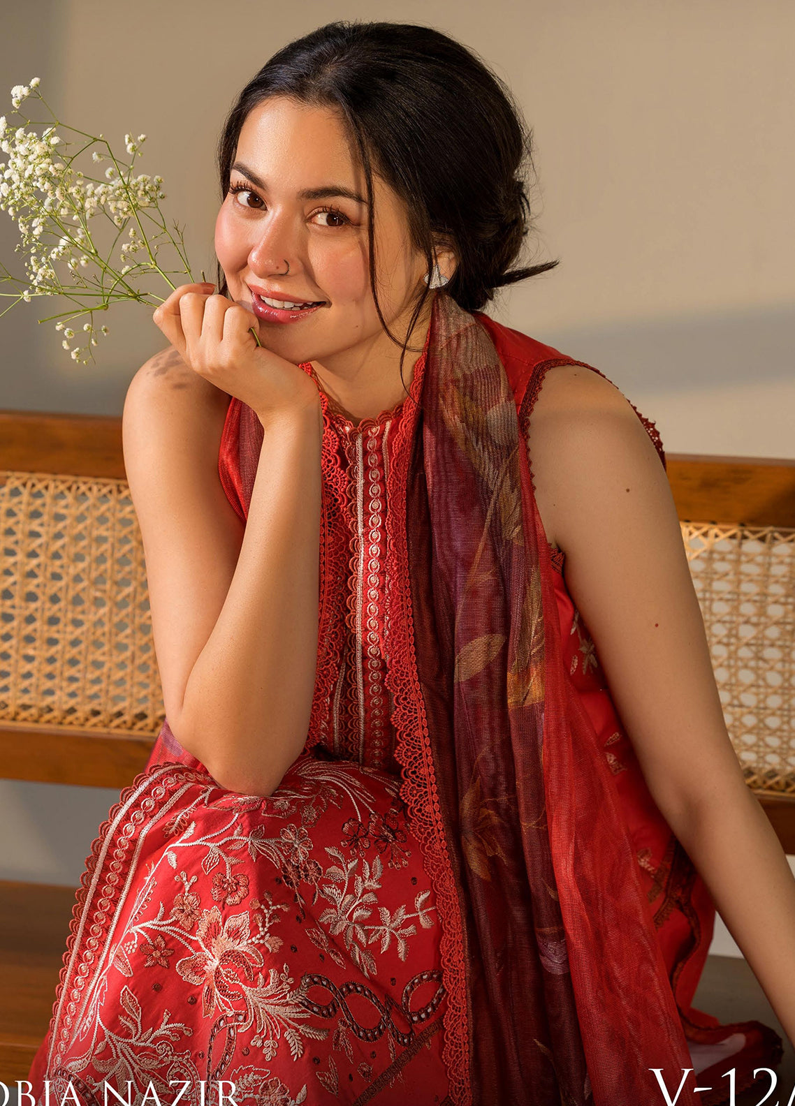 Vital By Sobia Nazir Embroidered Lawn 3 Piece Unstitched Suit SN26VEL D-12A Vital By Sobia Nazir Embroidered Lawn 3 Piece Unstitched Suit SN26VEL D-12A