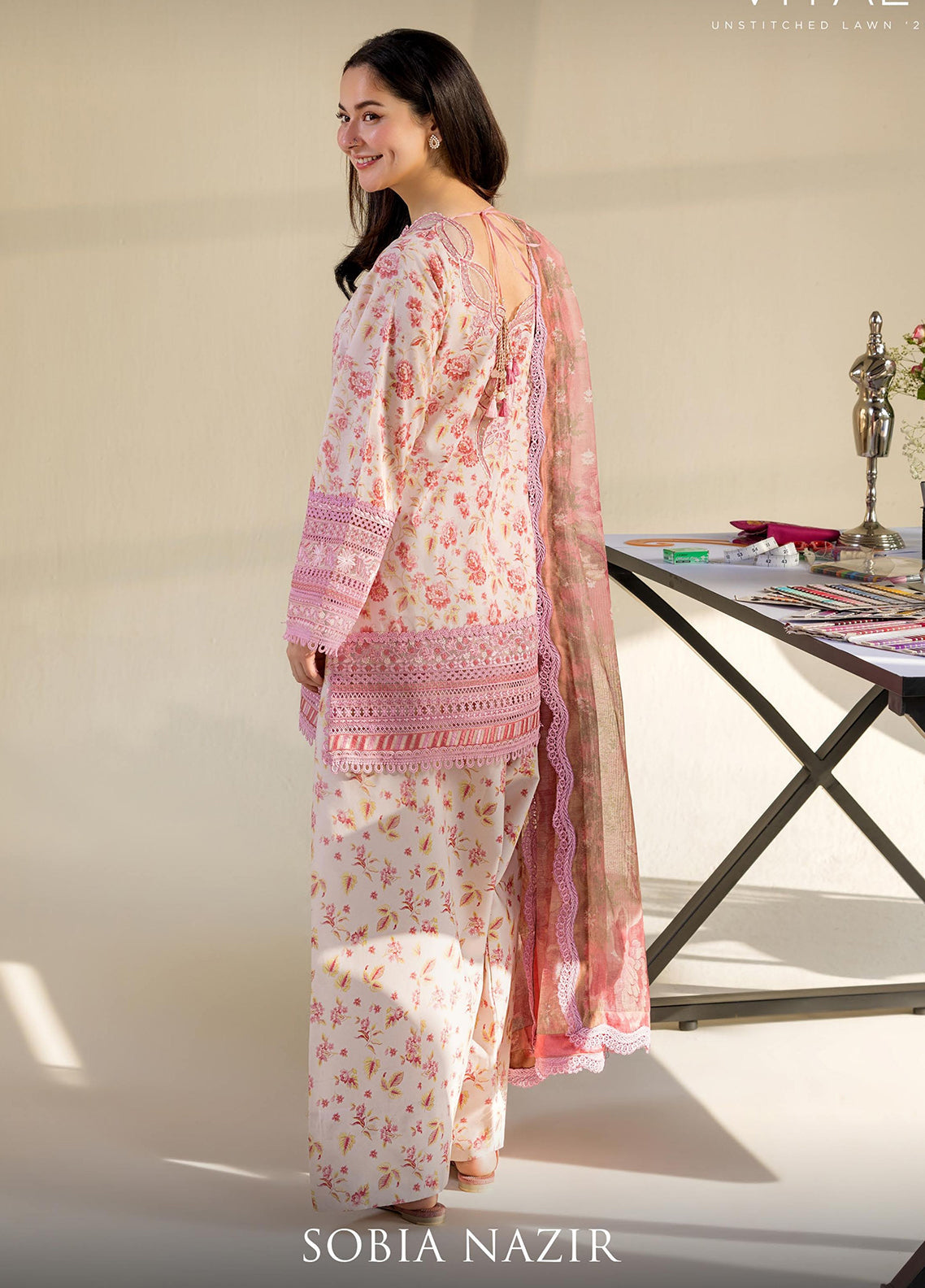 Vital By Sobia Nazir Embroidered Lawn 3 Piece Unstitched Suit SN26VEL D-1A Vital By Sobia Nazir Embroidered Lawn 3 Piece Unstitched Suit SN26VEL D-1A