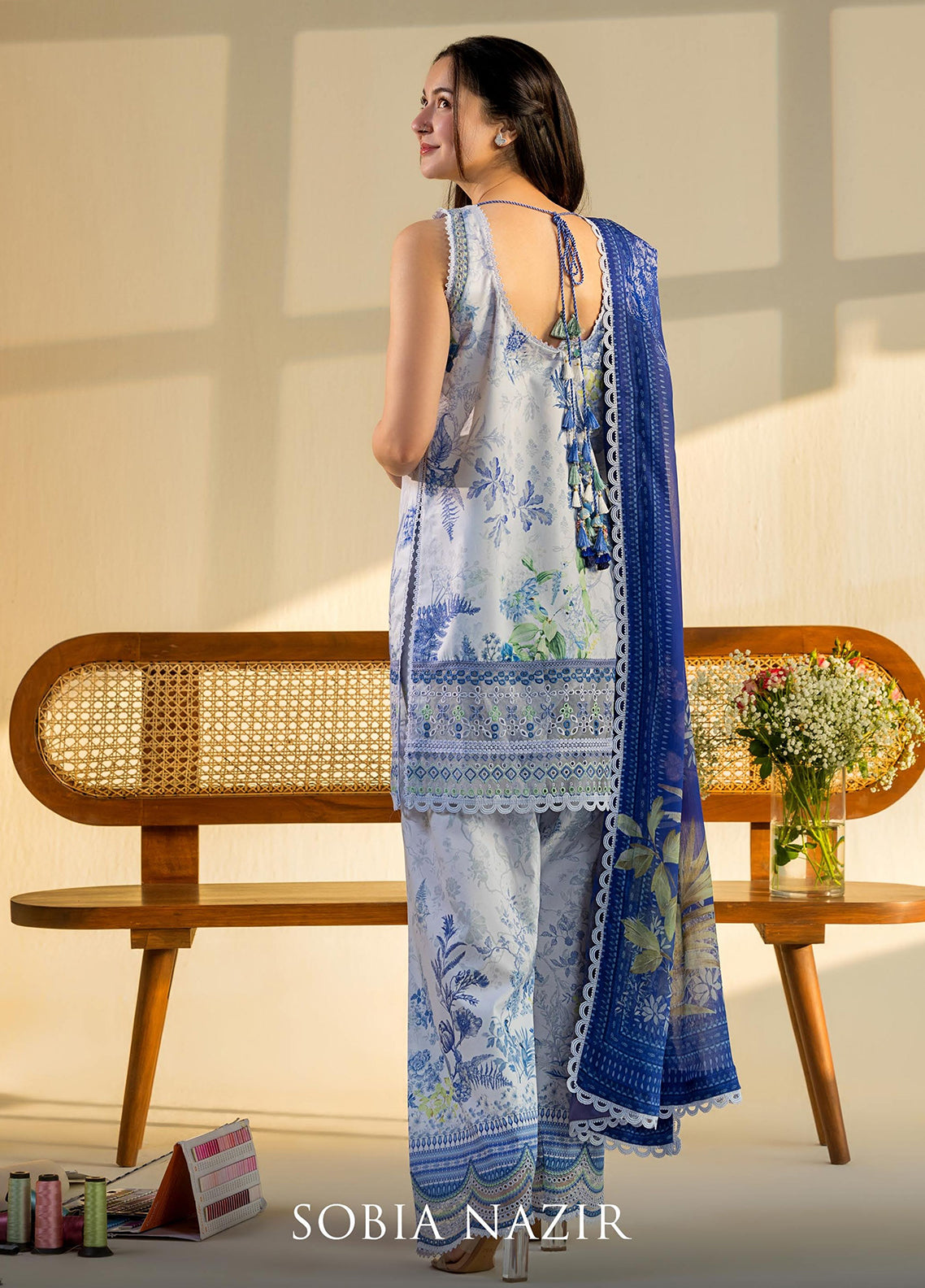 Vital By Sobia Nazir Embroidered Lawn 3 Piece Unstitched Suit SN26VEL D-3B Vital By Sobia Nazir Embroidered Lawn 3 Piece Unstitched Suit SN26VEL D-3B