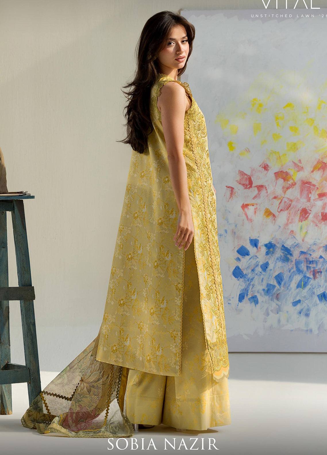 Vital By Sobia Nazir Embroidered Lawn 3 Piece Unstitched Suit SN26VEL D-4A Vital By Sobia Nazir Embroidered Lawn 3 Piece Unstitched Suit SN26VEL D-4A