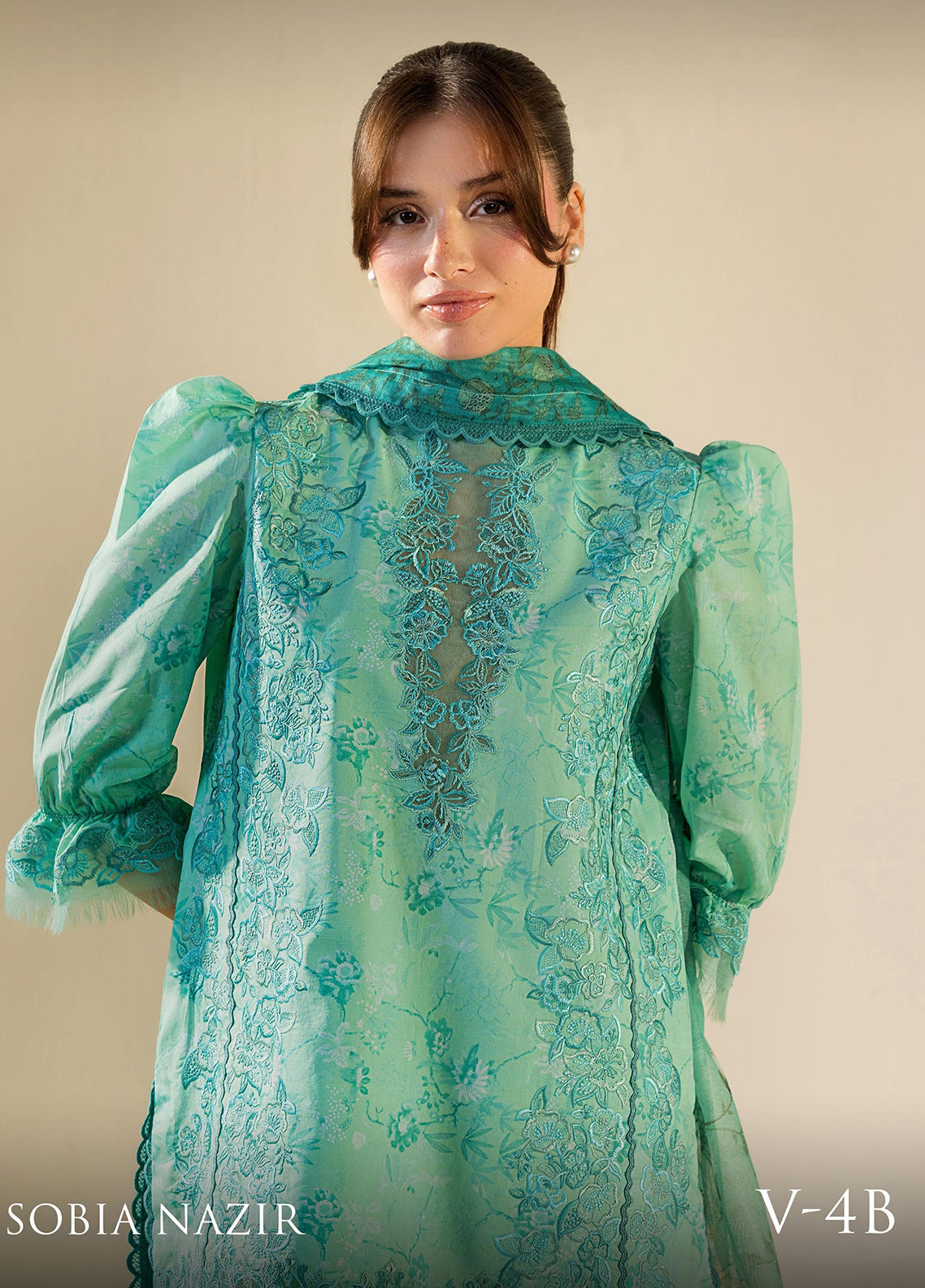 Vital By Sobia Nazir Embroidered Lawn 3 Piece Unstitched Suit SN26VEL D-4B Vital By Sobia Nazir Embroidered Lawn 3 Piece Unstitched Suit SN26VEL D-4B